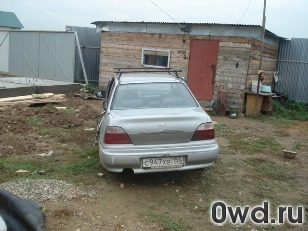 Битый автомобиль Daewoo Nexia